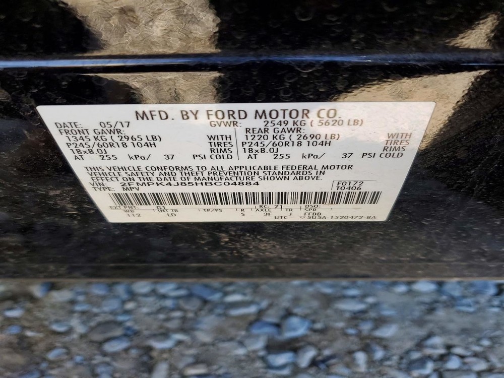 Console Front Floor SEL Fits 15-24 EDGE 4985536