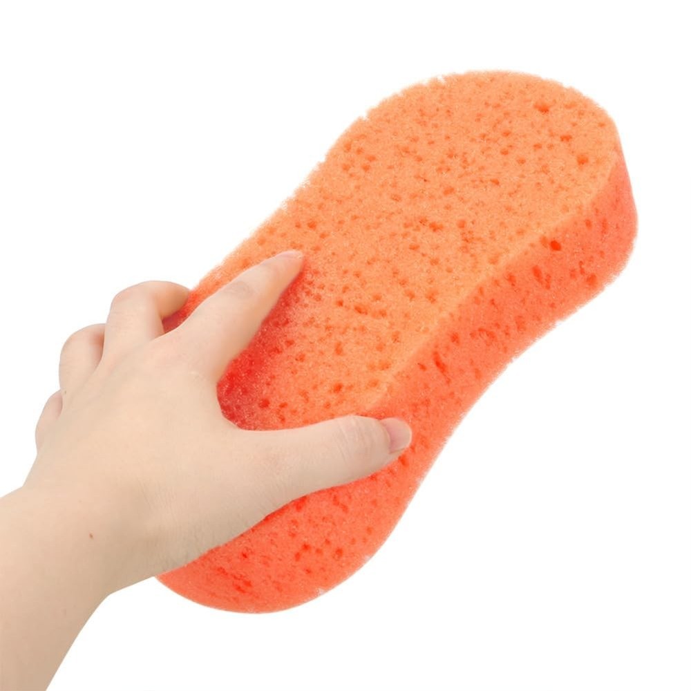 Ultimate Premium 5-Pack Coral Sponge Set - Extra Soft, Non-Scratch, Foaming &...