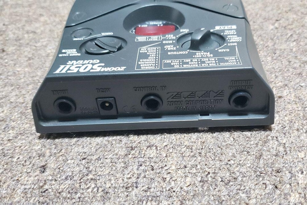 Zoom 505 II Guitar Multi Effects Processor Pedal Tested from Japan Preowned