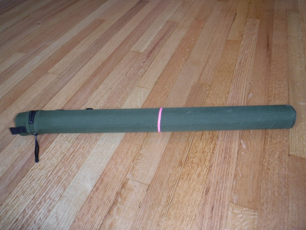 WHITE RIVER BACKPACK ROD CASE LODEN GREEN 28"X2 1/2"
