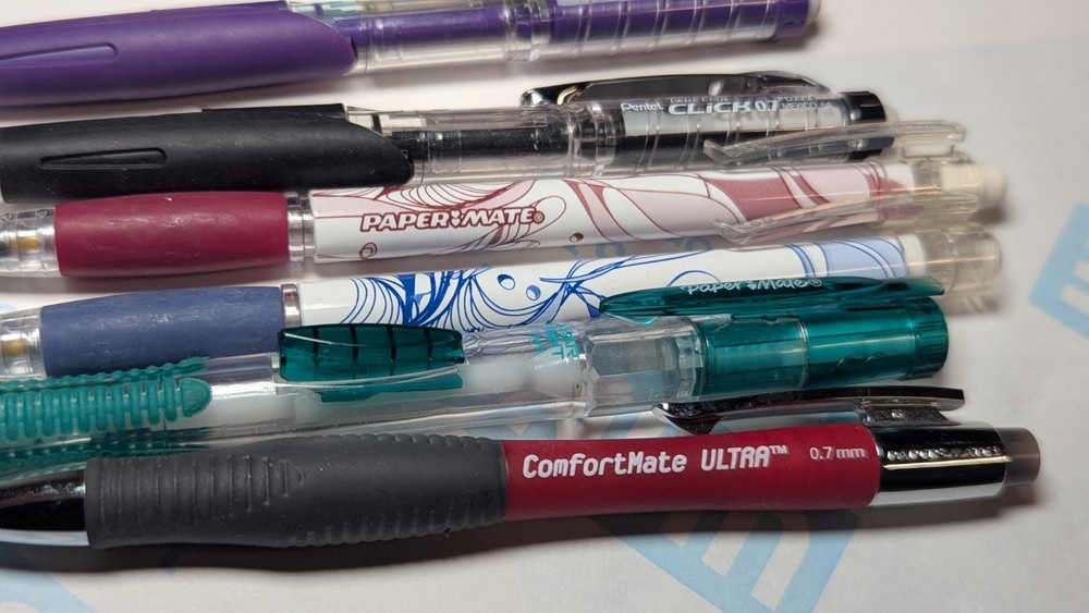 Mechanical Pencils Lot 0.7-Mixed Lot