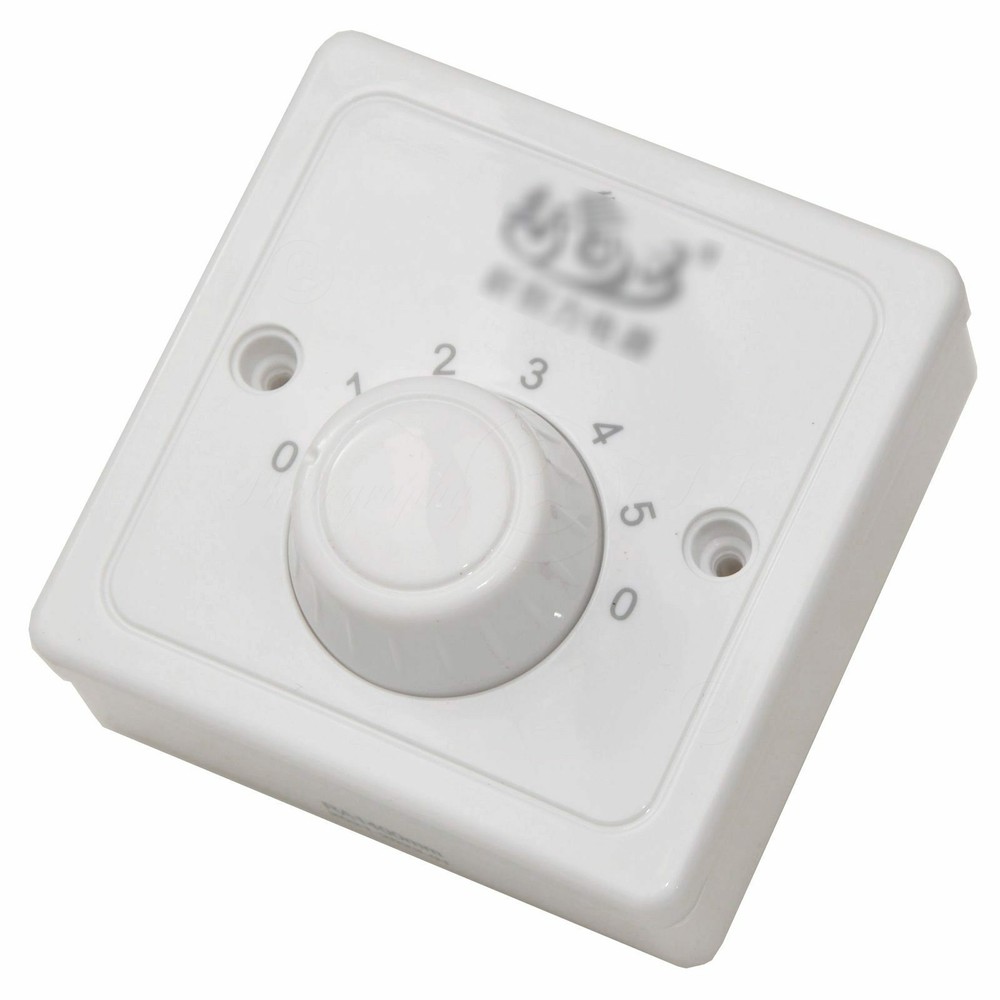 Upgraded 5Gear Capacitive Vintage Ceiling Fan Speed Controller Wall Mount Switch