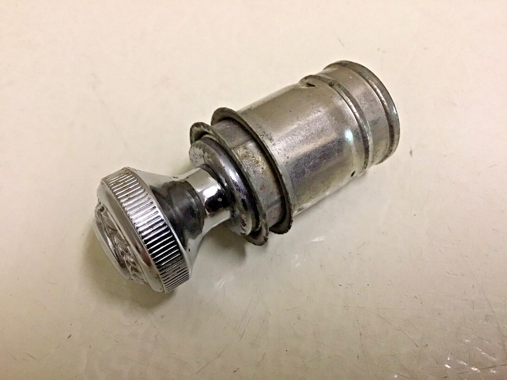 Vintage 72 CASCO 12V Cigarette Lighter Chrome