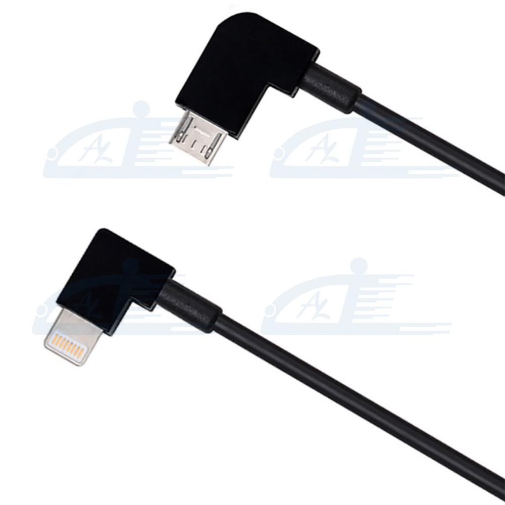 OTG Micro USB Cable 90° Data Transfer for DJI Mavic Mini 1 Drone Remote Control