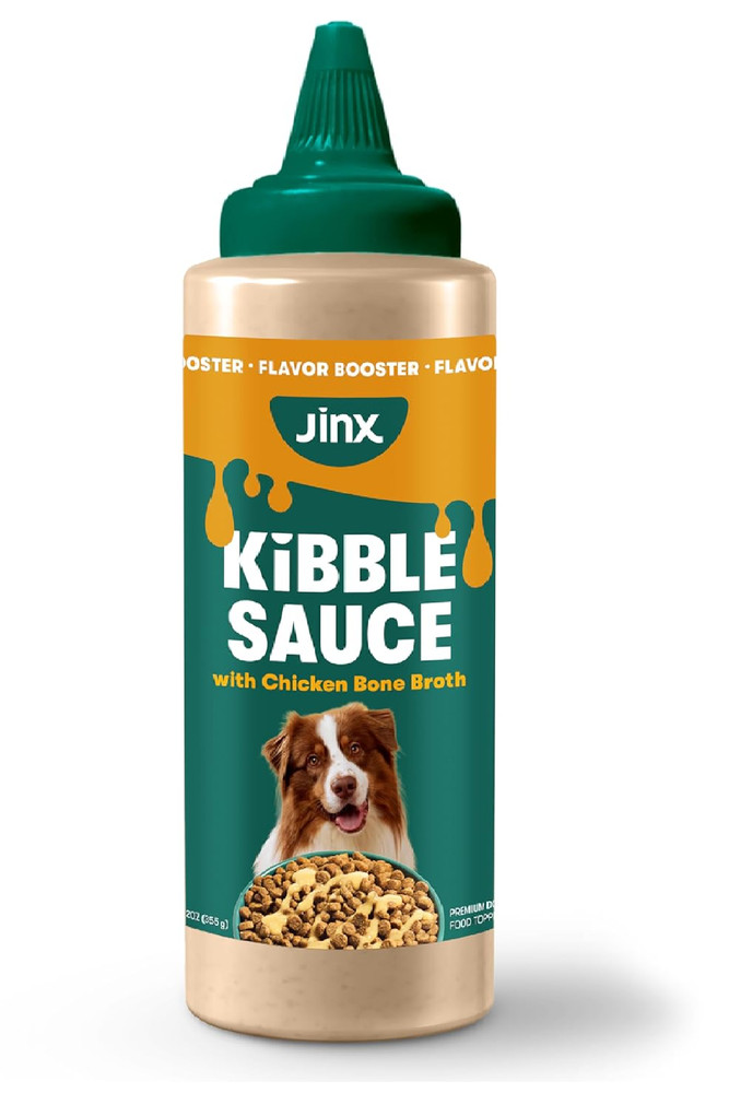 Jinx Kibble Sauce Chicken Bone Broth Sauce, 12 Oz