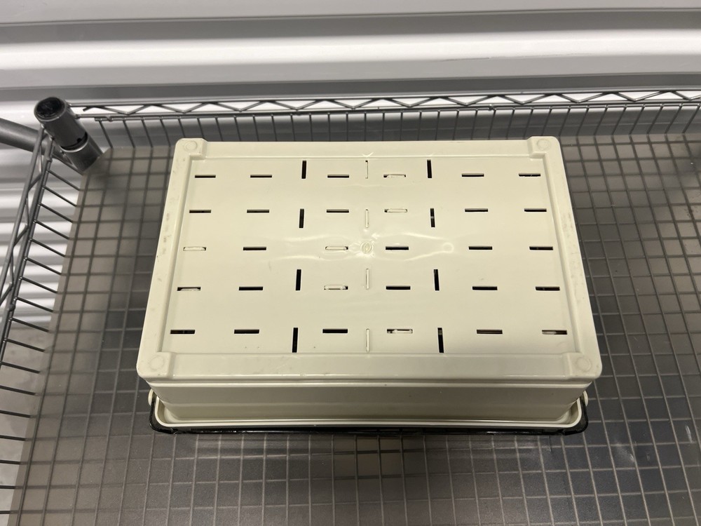 5.25” Floppy Disk Double storage box for Floppies Flip’n’File Disk Storage & Key