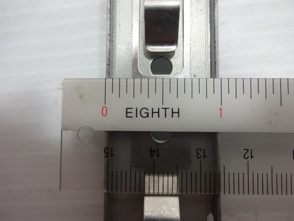 Pair Vintage 5.25" Optical / Hard Drive Mounting Rail for PC Computer