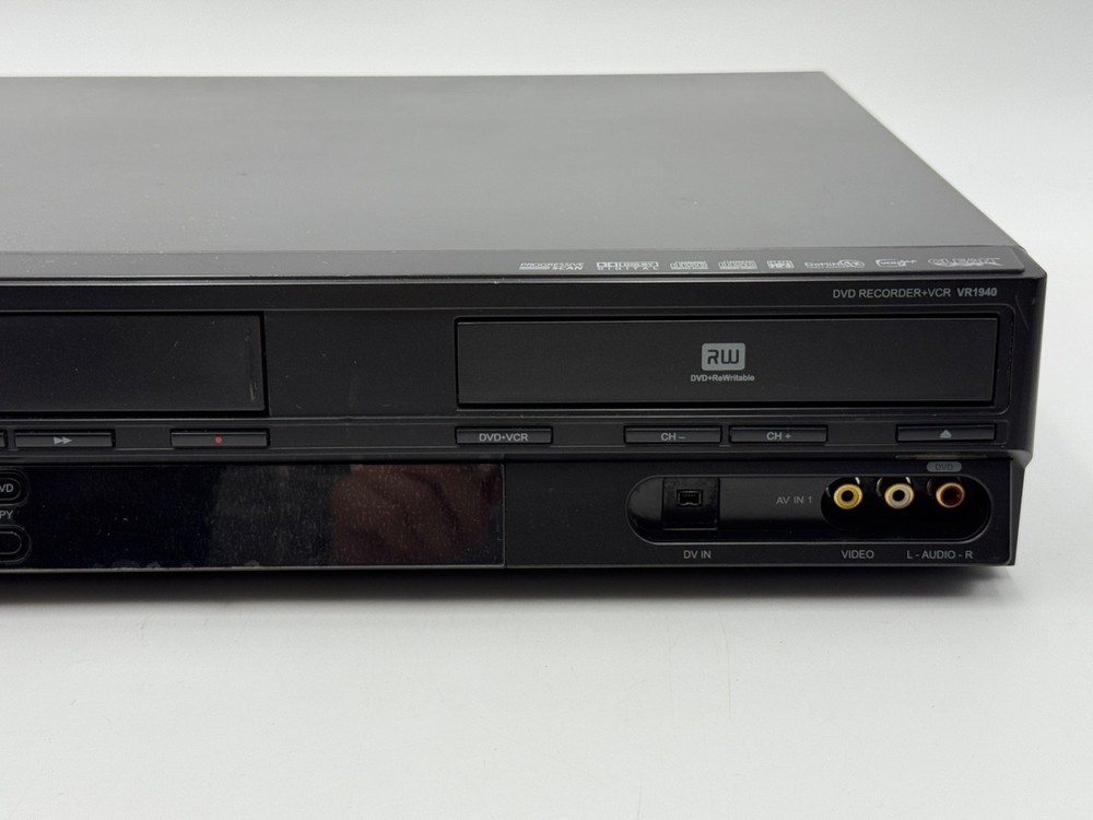 Go Video DVD VHS VCR Combo Player VR1940 | Tested Working | READ | No Remote