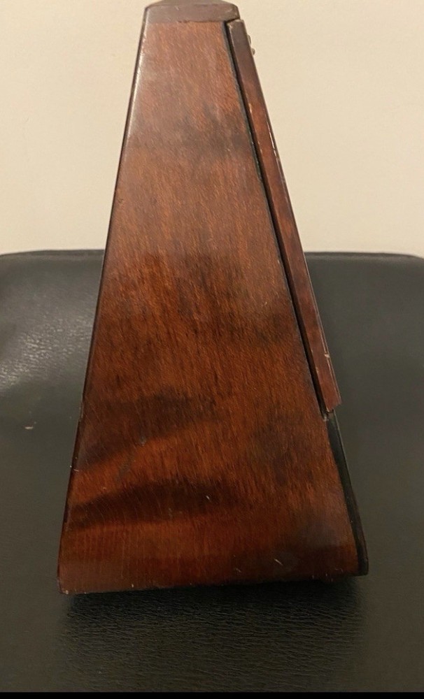 vintage Wittner metronome with bell.