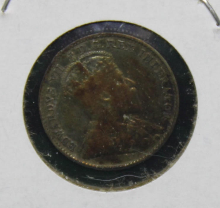1907 Canada 5 cents silver