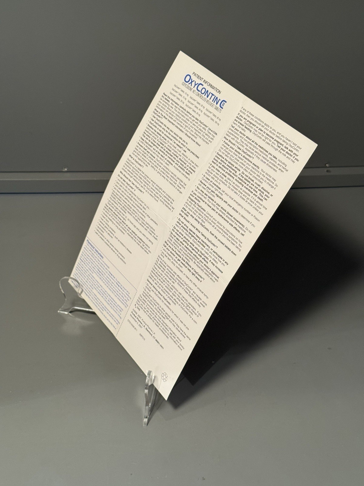 OXYCONTIN Drug Savings Cards • $60 Savings Card • OxyContin Discount Card •