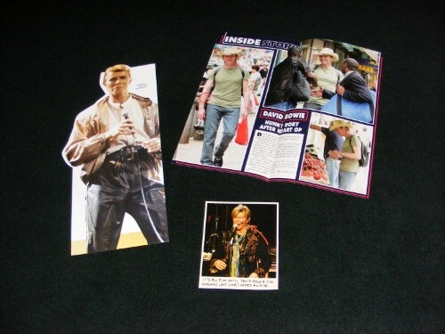 DAVID BOWIE magazine clippings