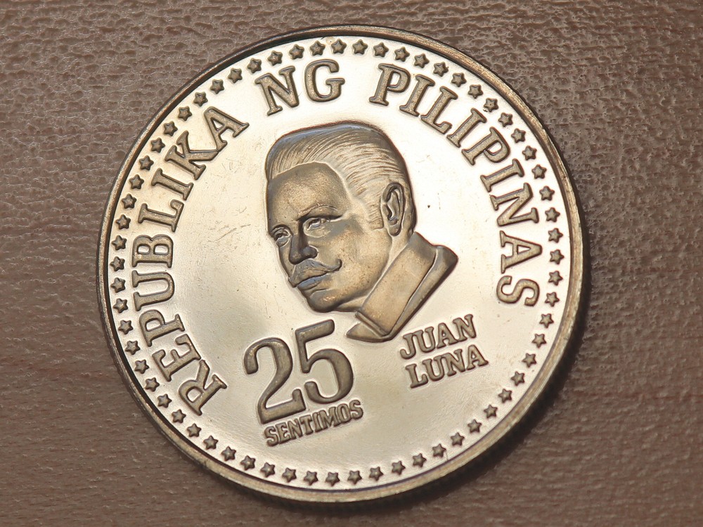 1980 Philippines 25 Sentimos Proof