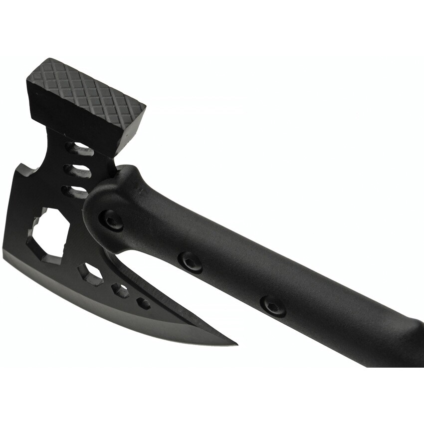Rite Edge Tactical Axe 5.5" Stainless Axe Head Blade 5" Edge Black Nylon Handle