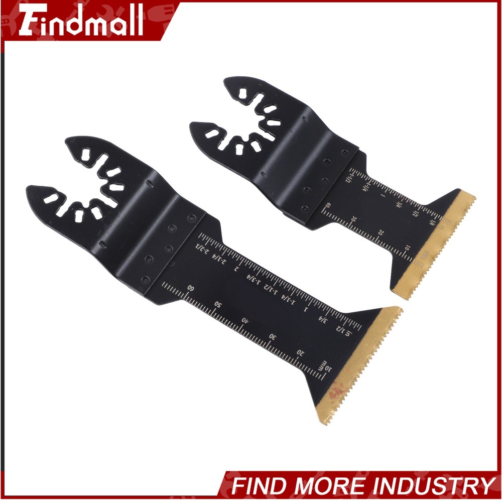 Findmall 16 Pcs Extra-Long Titanium Oscillating Tool Blades Multi Tool Blades