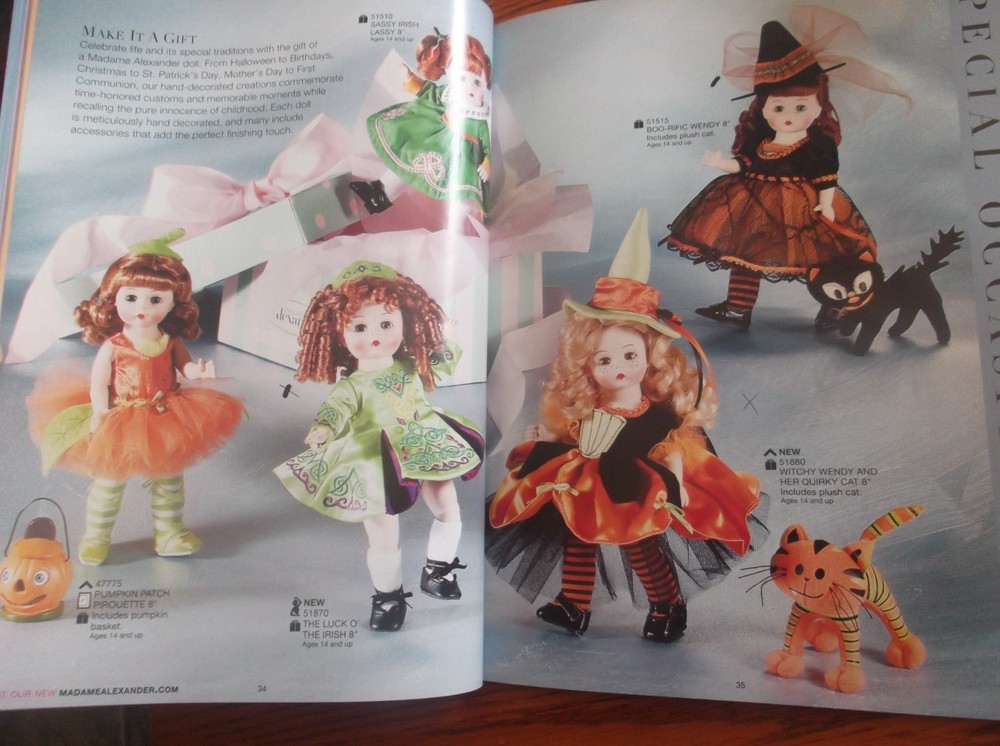 Madame Alexander Doll Catalog 2010 Collection and Fall Preview K