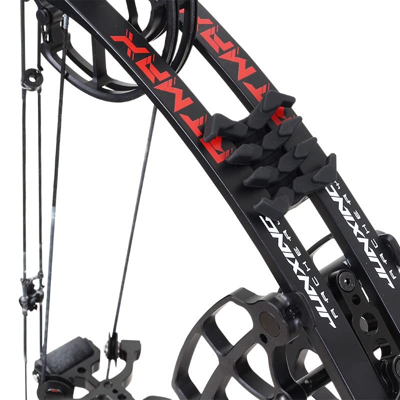 SOPOGER Bow Limb Dampeners for Compound Crossbow Black