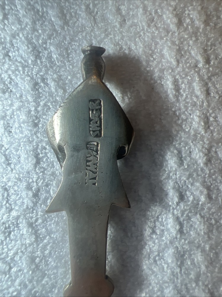 Beautiful 3D Detailed Handled Silver Spoon From Taiwan