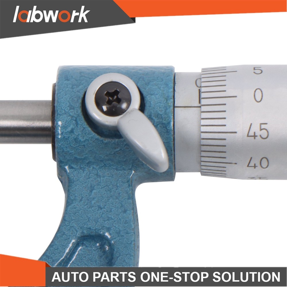 Labwork Outside Micrometer 0-1" Measuring Tool 0.0001" Graduation Set