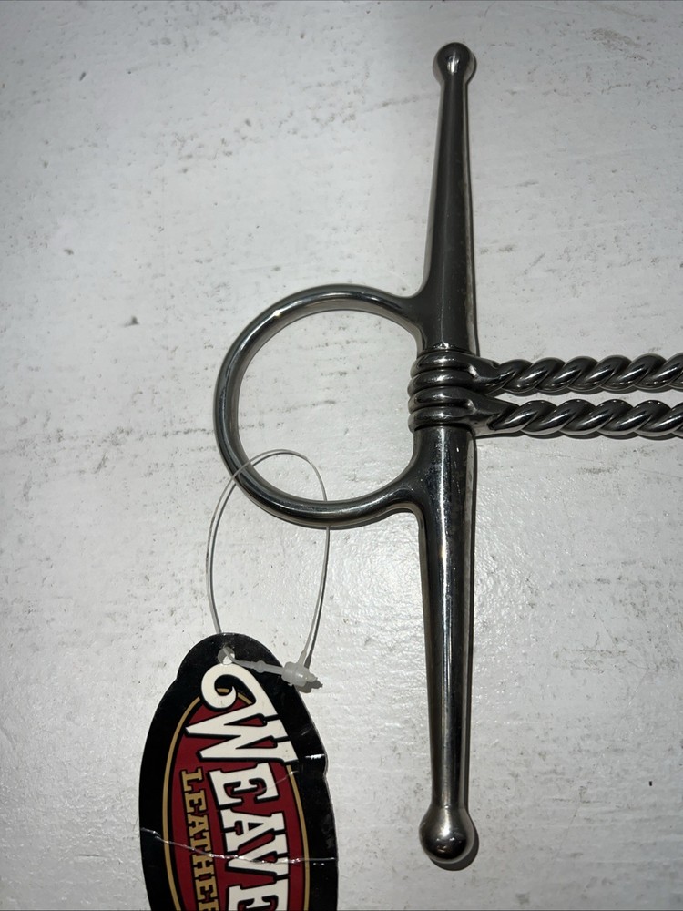 New Weaver Leather Double Twisted Wire Bit U-6