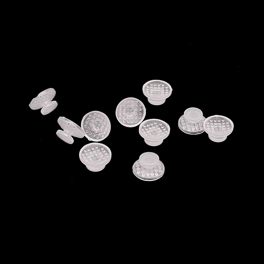 100 Pcs Transparent Orthodontic Composite Lingual Buttons For Bondable