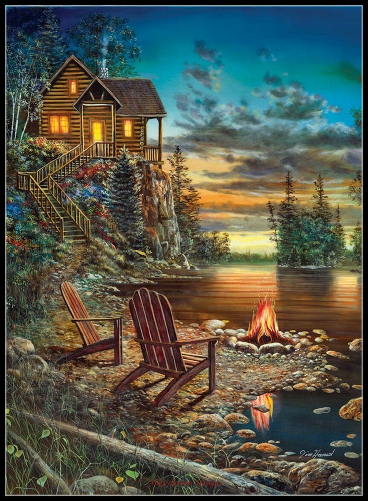 Summer Pleasures - DIY Charts Counted Cross Stitch Pattern Needlework 14 ct Aida