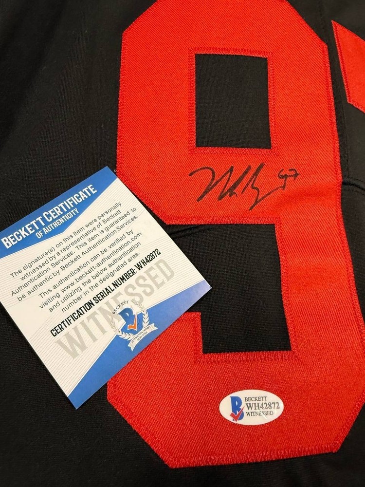 Nick Bosa Signed Autographed Jersey Size M BAS COA