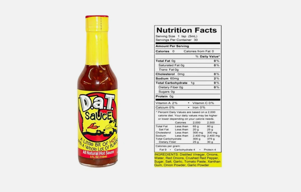 Dat Sauce Hot All-Purpose Sauce 5 oz