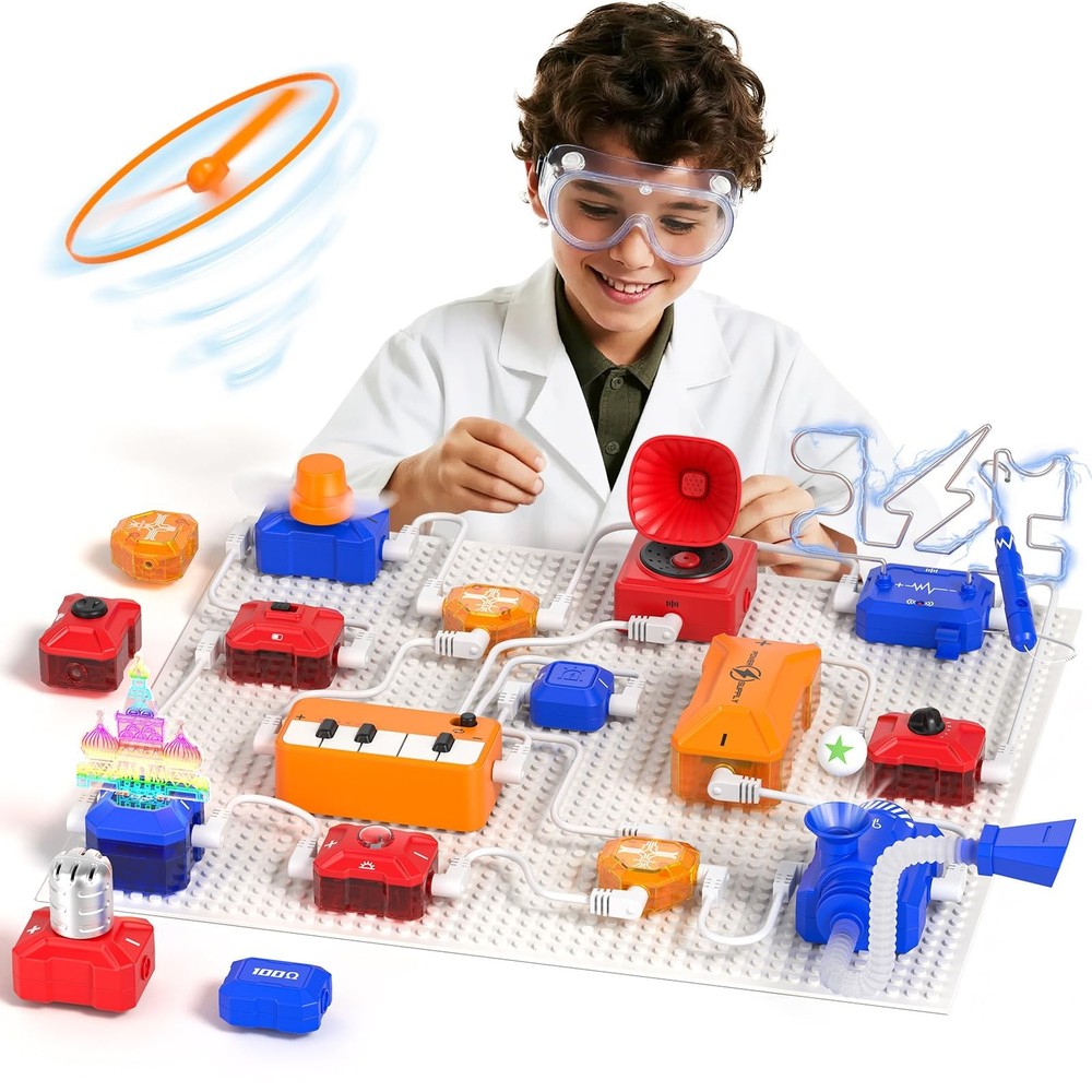 Science Kits for Kids Electronics Exploration Kit with 671+ Circuit Projects,...