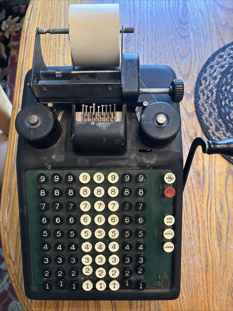 1920s Antique Manual Burroughs Adding Machine 280