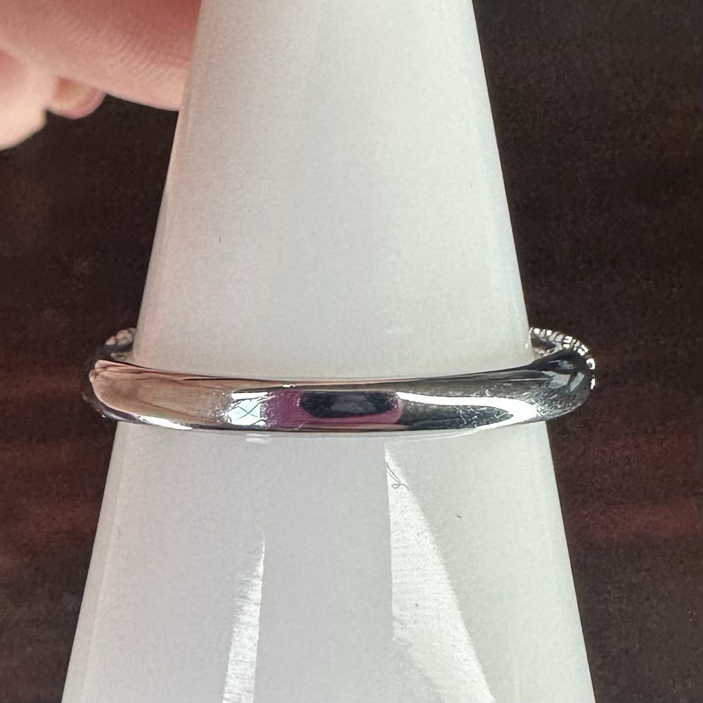 Bomb Party Ring- Lab Created Ruby- Size 10- Rhodium Plated