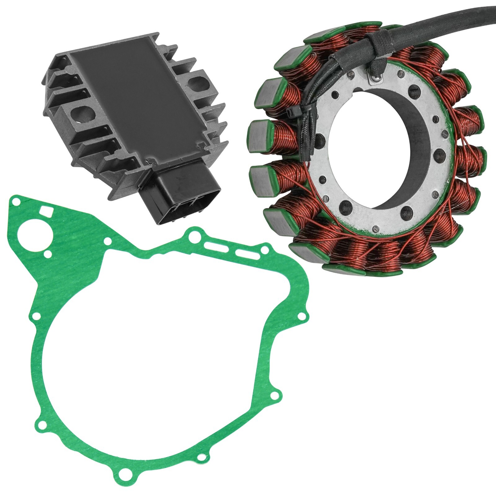 Stator Regulator Rectifier W/Gasket for Yamaha V-Star 650 Classic XVS650 1998-00