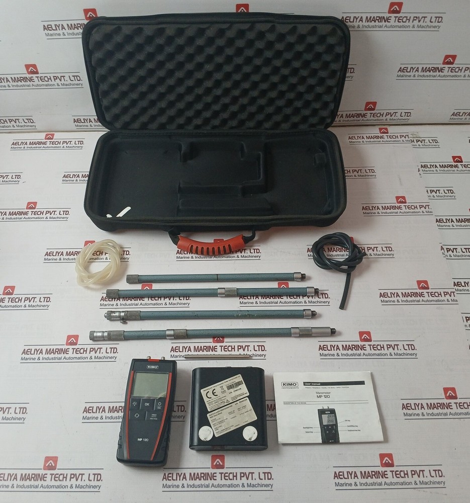 KIMO MP 120 Manometer Measuring and Testing Equipment Set