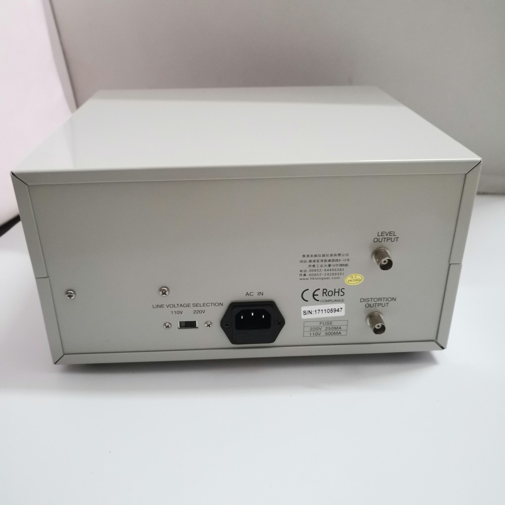 TDM-1911 Automatic Distortion Meter Audio Signal Distortion Analyzer 0.01%-30%·-