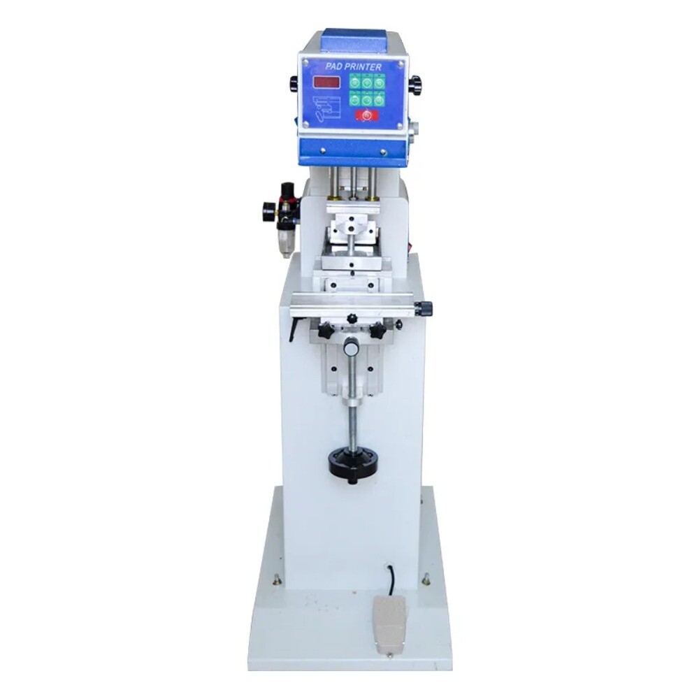 GB-C5 Double Printing Head Two-colour Pad Printing Machine Coding Machine