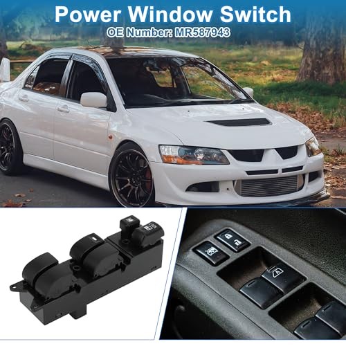 Power Window Switch No.MR587943 Front Left Driver Side Window Control Switch
