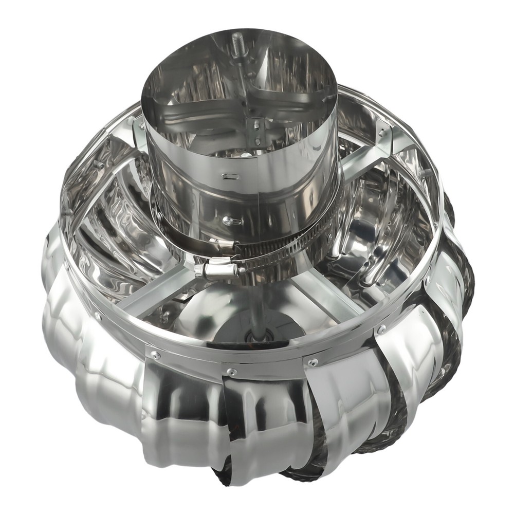 Rotating Hood Chimney Cowls Prevent Wind Draft Improve Ventilation Efficiency