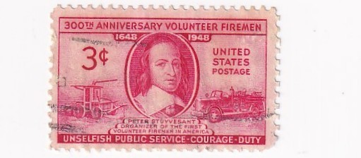 STAMP US SCOTT 971 "Volunteer Firefighters" 3 CENT 1948 USED - H