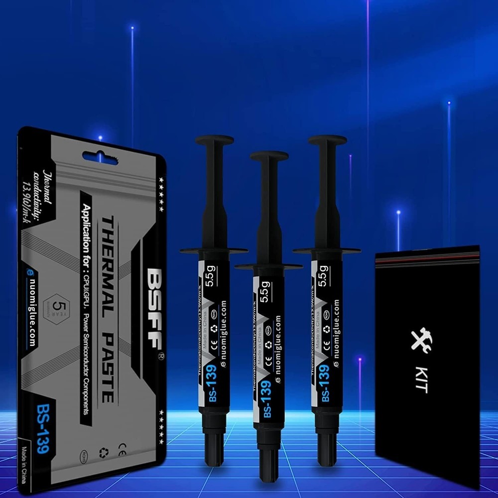 Thermal Paste, 16.5g with Toolkit CPU Paste Thermal Compound Paste Heatsink f...