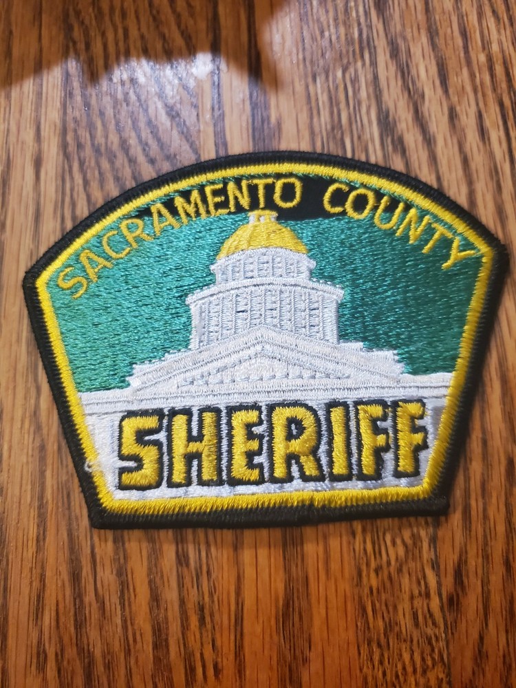 Vintage Sacramento County Sheriff shoulder patch