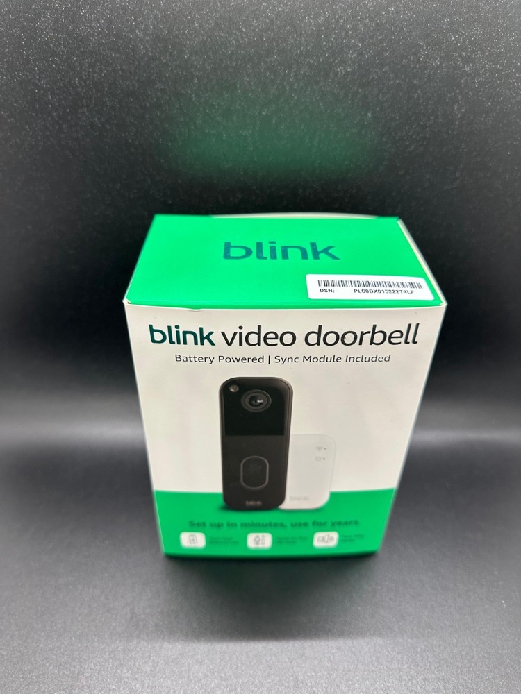 Blink Video Doorbell (newest model) – with Sync Module Core