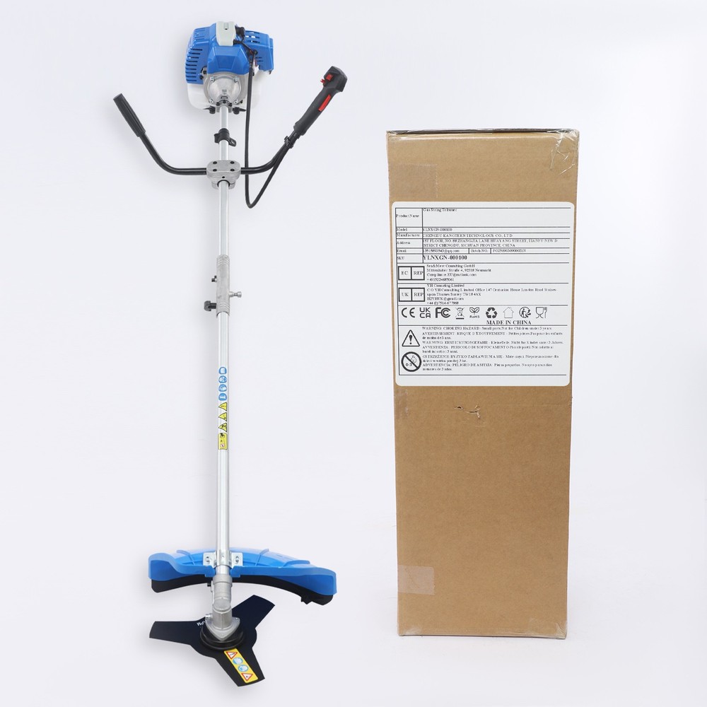 Weed Wacker, Gas Powered Weed Wacker, Weed Trimmer With Handle & Shoulder Strap