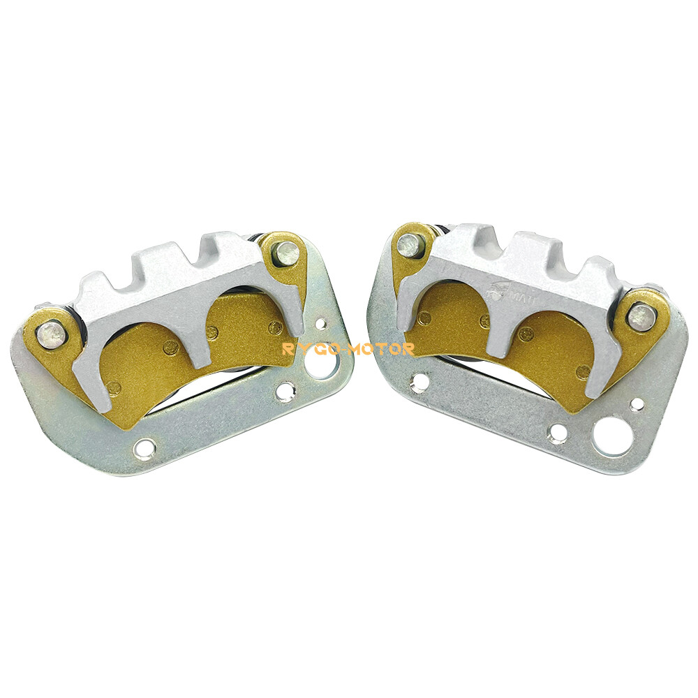 Front Brake Calipers & Pads for Polaris Ranger 500 570 700 Crew XP 2008-2022