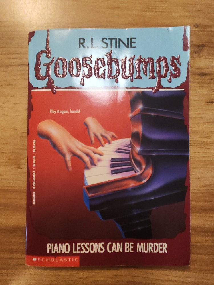 Piano Lessons Can Be Murder (Goosebumps #13) - Paperback - 1993 First Printing