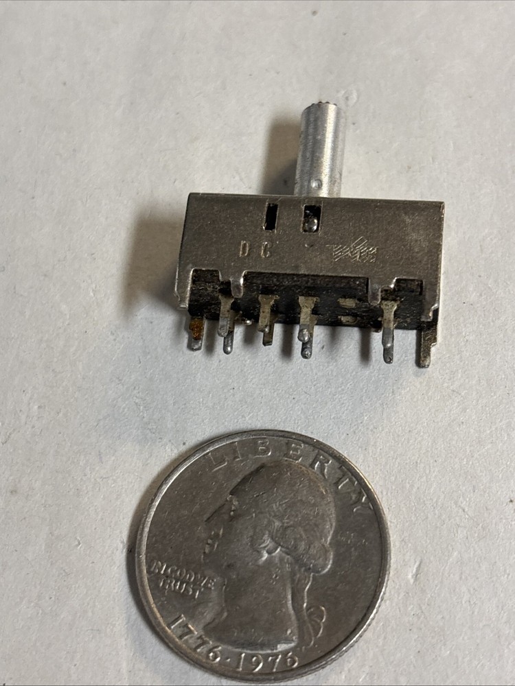 Vintage PCB Mount Slide Switch 3 Position @CPU130