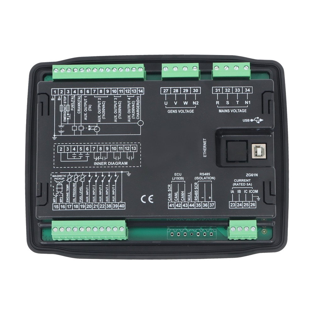 LABLT HGM6120N Genset Controller Generator Automatic Start Module DC(8-35)V