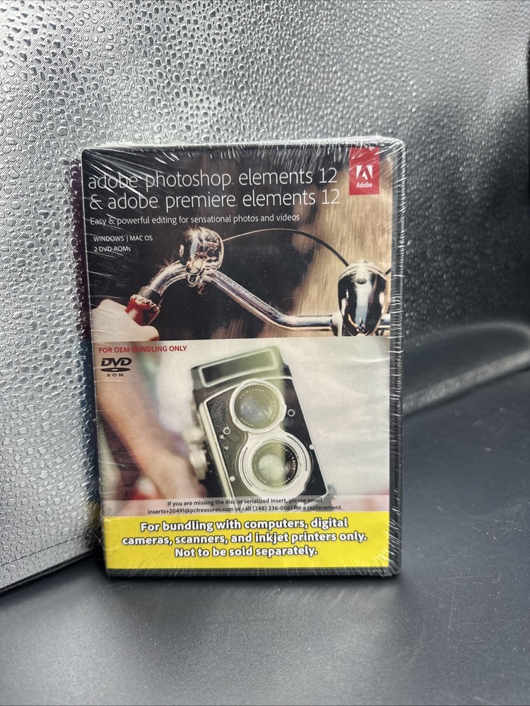 Adobe Photoshop Elements 12 For Mac and PC