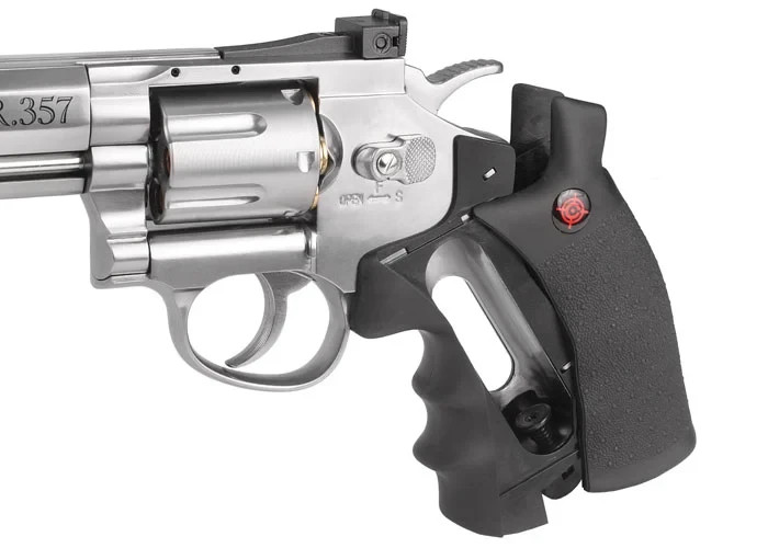 (NEW) Crosman SR.357 CO2 Revolver, Silver