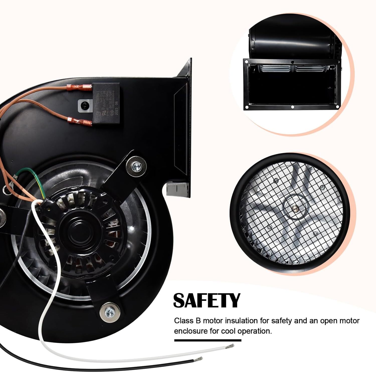 HVAC & Furnace Blower Fan Motor For Dayton 1TDR9,Fasco B45267,US Stove 7063-7102