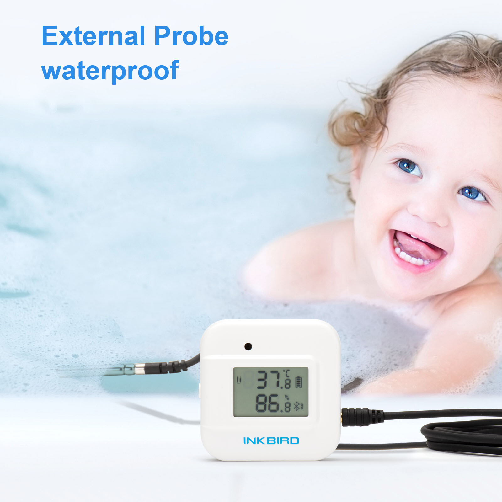 Bluetooth Data Loggers Temperature Humidity Thermometer App Control Greenhouse